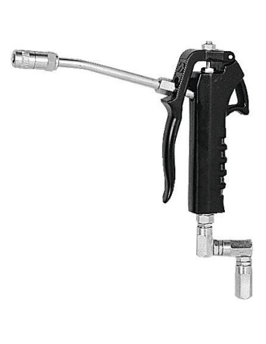 PISTOLA DE CONTROL PG-77/Z, 1 KG/MIN, GRASA, EXTENSIÓN RÍGIDA, RÓTULA Z