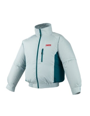 Makita DFJ201ZXL Chaqueta ventilada talla XL a batería litio-ion 14.4/18V