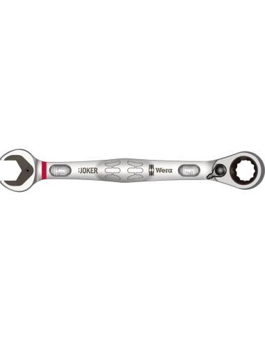 Llave de estrella c/ carraca Joker switch 17mmWera