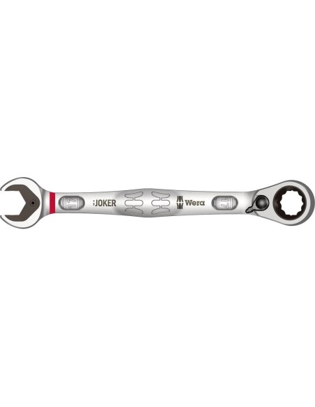 Llave de estrella c/ carraca Joker switch 17mmWera
