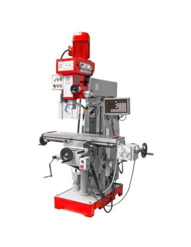 Fresadora vertical 3 ejes visualizador digital | BF500DDRO_400V Holzmann