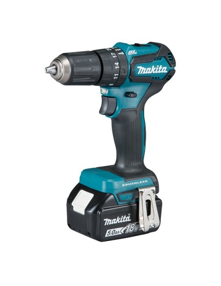 Makita DHP483RTE Taladro Percutor BL 18V 5,0Ah LXT