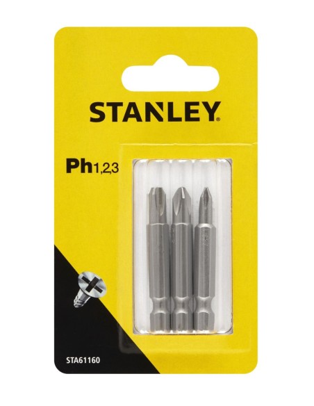 3 puntas Philips 50mm Ph1, PH2 y Ph3