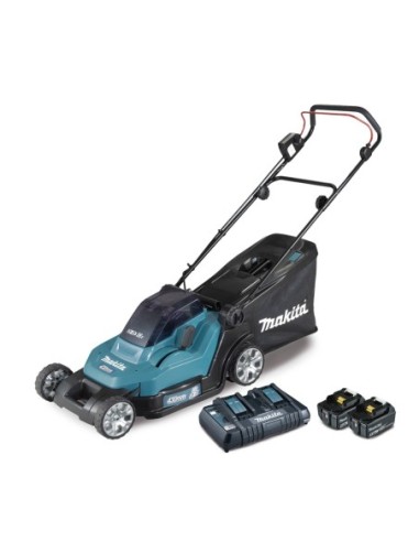 Makita DLM432CT2 Cortacésped 18Vx2 5,0 Ah LXT 43 cm