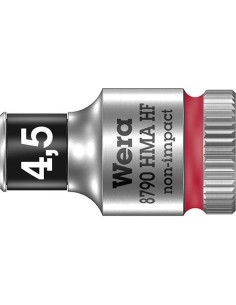 Vaso de llave de vaso confunción retención hex largo 1/4 4,5x mm Wera