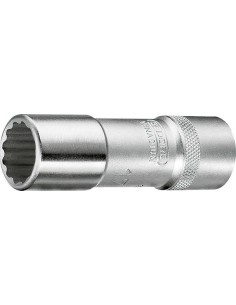 Vaso de llave de vaso bi-hex larga 1/2 19x mm GEDORE