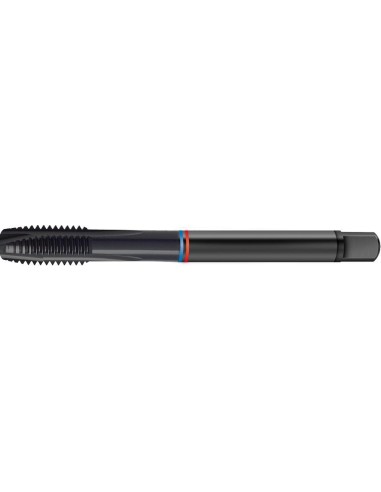 Macho roscar a máquina TANDEM FAT DIN374 HSSE vaporizada forma B 6H M4x0,50