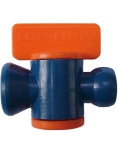 Llave cierre 2 piezas p/ tubo refrigerante 1/4 LOC-LINE