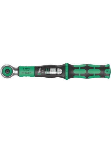 Llave dinamométrica Safe-Torque 2-12Nm 1/4 portapuntas Wera