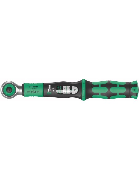 Llave dinamométrica Safe-Torque 2-12Nm 1/4 portapuntas Wera
