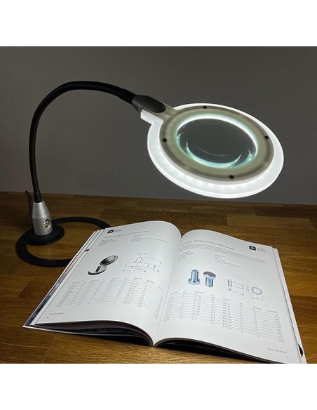 Lupa con luz LED Slim