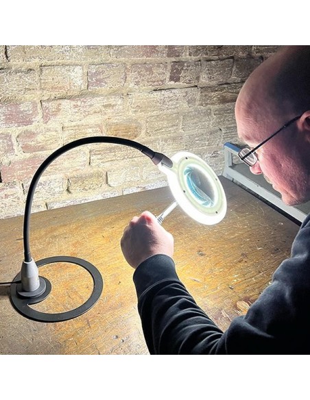 Lupa con luz LED Slim