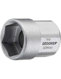 Vaso de llave de vaso accionamiento 1/2 hex exterior salida hex 12x25mm GEDORE