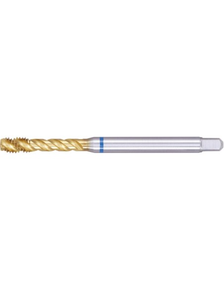 Machos roscar a máquina DIN371 HSSE-PM CUPRIC tipo INOX 6HX agjo ciego M4 FORMAT GT