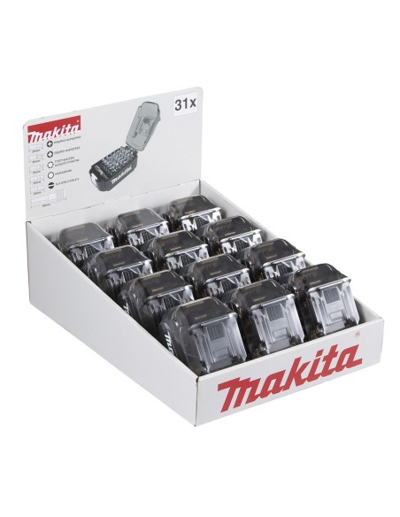 Makita E-00022 Estuche de puntas en forma de batería 31 pcs
