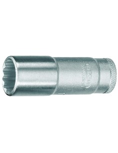 Pieza llave de vaso 3/8 14 x63,5mm bihexagonal Gedore
