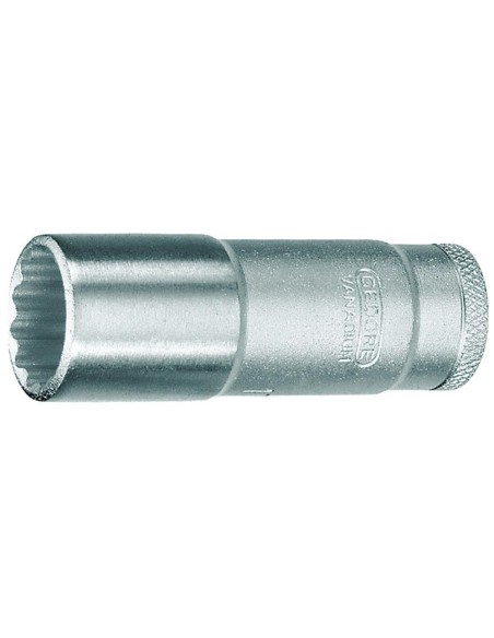 Pieza llave de vaso 3/8 14 x63,5mm bihexagonal Gedore