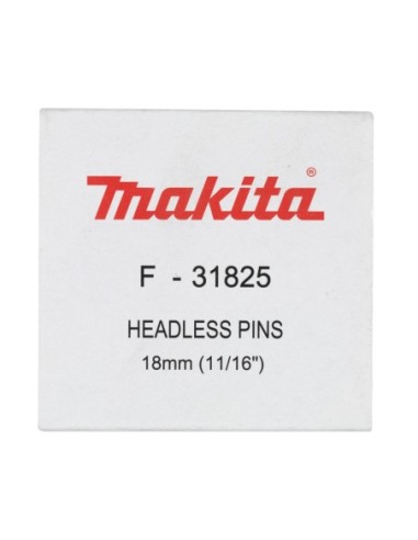 Makita F-31825 Clavos Pin 18mm