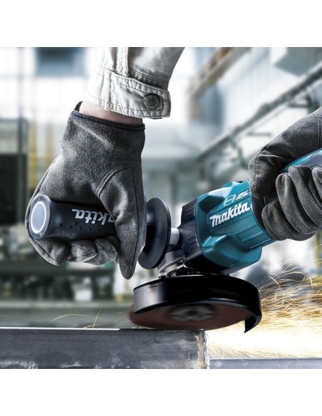 Makita GA022GZ Miniamoladora angular BL 40Vmáx XGT 115 mm AWS