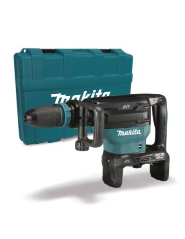 Makita HM002GZ03 Martillo demoledor BL 40Vmáx X2 XGT SDS-MAX 13,3Kg AVT AWS