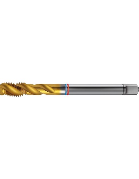 Macho roscar a máquina TANDEM FAT DIN374 HSS-PM TiN forma C 6H M10x1,25