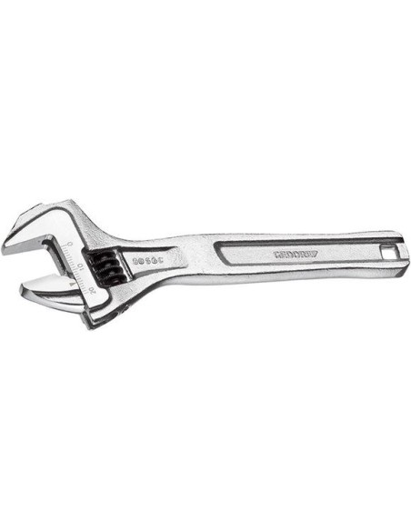 Llave de una boca ajustable niquelada con superficie impacto 254mm GEDORE