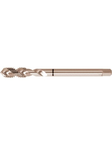 Macho roscar a máquina DIN371 HSSE tipo W forma C M3