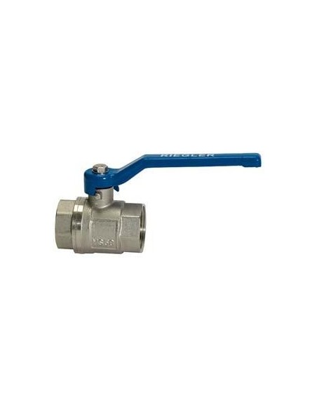 Llave esférica valve linelatón G1/2 IG/IG RIEGLER