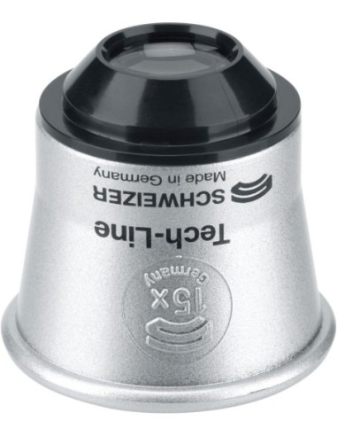 Lupa relojero Tech-Line 15xD22,5mm SCHWEIZER