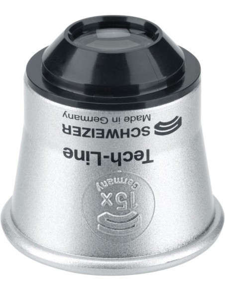 Lupa relojero Tech-Line 15xD22,5mm SCHWEIZER