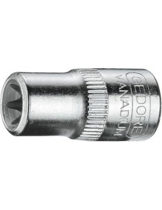 Vaso de llave de vaso 1/4 E7x25mm GEDORE