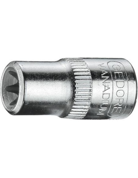 Vaso de llave de vaso 1/4 E7x25mm GEDORE