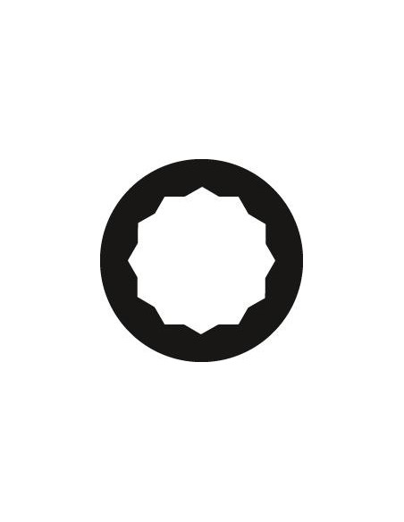 Llave de vaso 3/4 24mm 12ct. Gedore