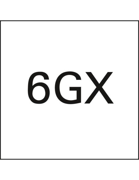 Macho de roscar DIN371 TiN forma C 6GX M6