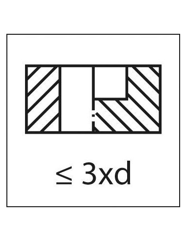 Macho de roscar manual macho acabador DIN352 HSSM1