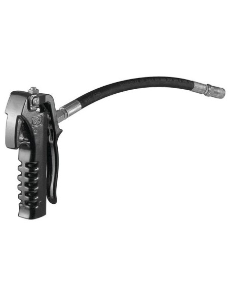 PISTOLA DE CONTROL PG-77/F, 1 KG/MIN, GRASA, EXTENSIÓN FLEXIBLE REFORZADA