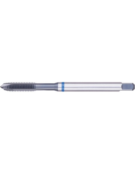Machos roscar a máquina DIN371 HSSE vaporizada tipo INOX 6H agujero pasante M6 FORMAT GT
