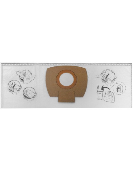 Makita P-72899 Bolsa de filtro 5pcs