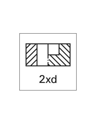 Macho roscar a máquina Synchro HSSE-PM Lotus 6HXagjo pasante vástago cuadr. M6 FORMAT EX