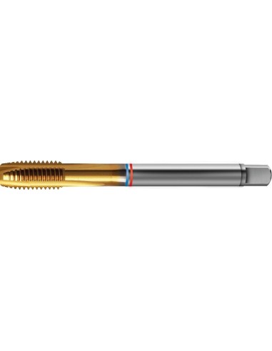 Macho roscar a máquina TANDEM FAT DIN374 HSS-PM TiN forma B 6H M16x1,5