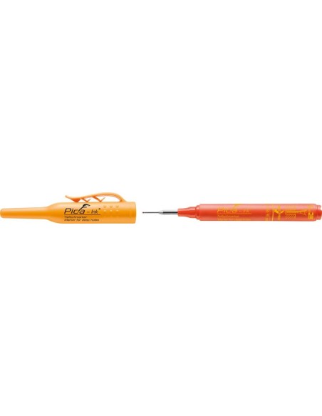 Marcador para agujeros profundos Pica-Ink roja Pica