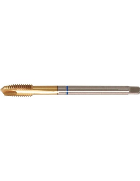 Machos roscar a máquina DIN371 HSSE-PM TiN tipo INOX forma B M5 GÜHRING