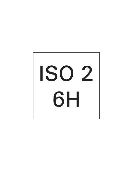 Machos roscar a máquina DIN371 HSSE TiN tipo UNI forma B M20 Gühring