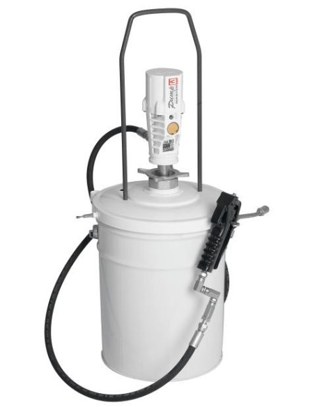 PAQUETE PORTÁTIL DE BOMBA NEUMÁTICA PUMPMASTER 3 - 55:1 PARA GRASA, BIDÓN 12,5 - 18 KG