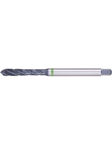 Machos roscar a máquina DIN371 HSSE vaporizada tipo UNI 6H agjo ciego M2FORMAT GT