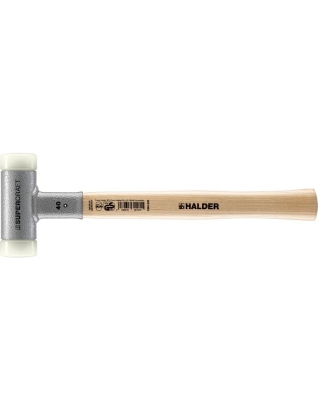 Martillo nylon antirreb. 40mm rsfr. Halder