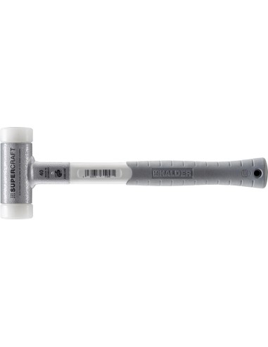 Martillo nylon SUPERCRAFT40mm sin contragolpe con mango 3 componentes HALDER