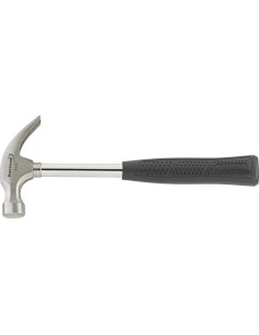 Martillo de uña con mangotubo acero 450g