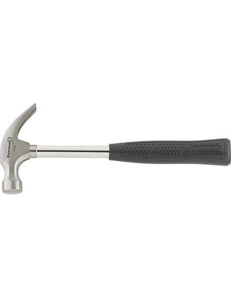 Martillo de uña con mangotubo acero 450g