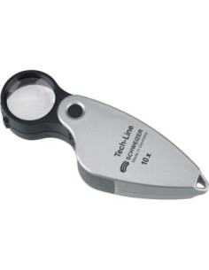 Lupa plegable Tech-Line 10,0xD22,8mm SCHWEIZER